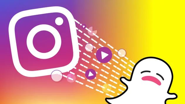 Snapchat害怕了：Instagram Stories日活用户数超越
