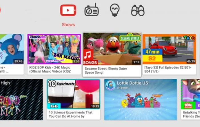Android TV版YouTube Kids正式发布