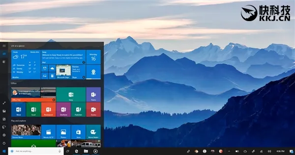 毛玻璃回归！Win10 NEON计划UI曝光：开始菜单再变