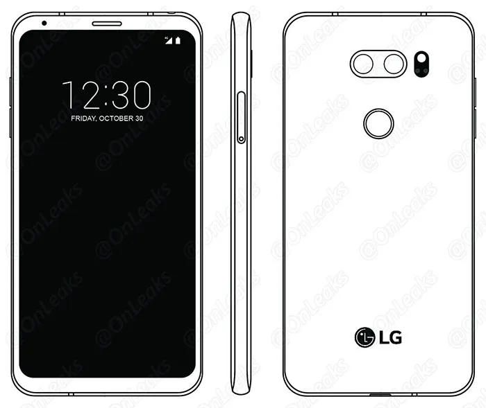 LG V30确认采用P-OLED全面屏：QHD+分辨率、DCI-P3广色域