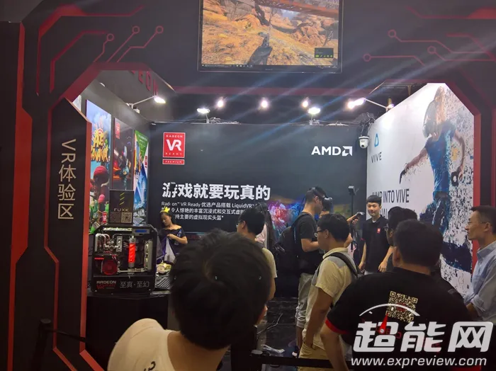 Chinajoy 2016特色内容（二）：AMD展区赏析：游戏就要玩真的