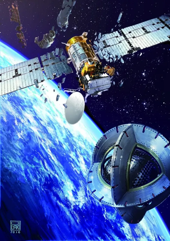 欧空局资助磁力空间拖船研发 解决太空垃圾