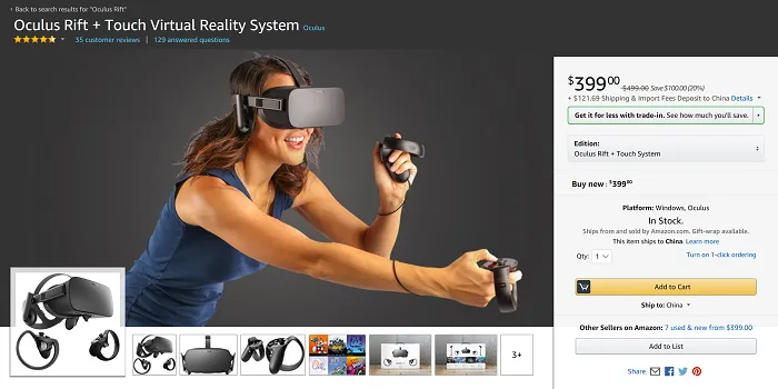 Oculus延长Rift、Touch特惠套装，400美元依然没打动你吗？