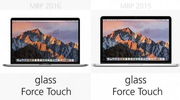 规格参数对比：15寸MacBook Pro 2016 vs 2015