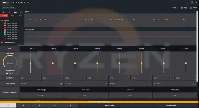 新版Ryzen Master软件将于4.11开放下载，修复温度偏高问题