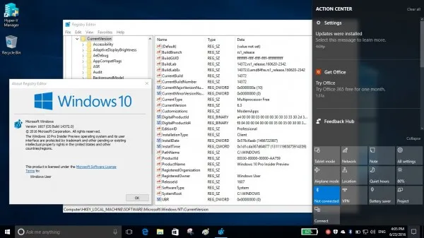 [图]Windows 10 Build 14372发布：新增Evernote扩展