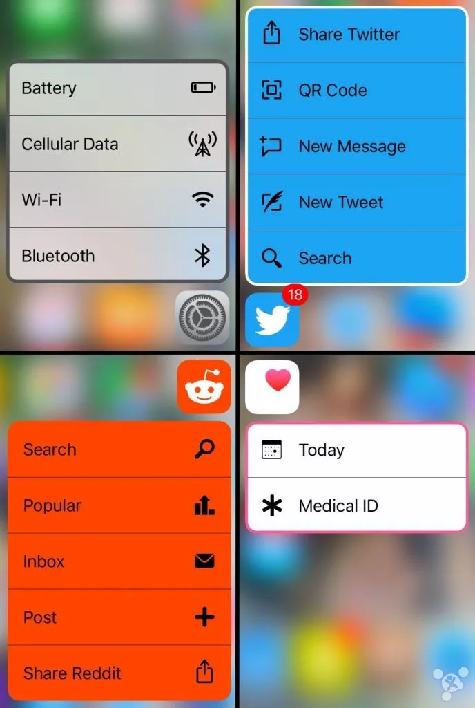 这款插件可以改变3D Touch快捷菜单的外观