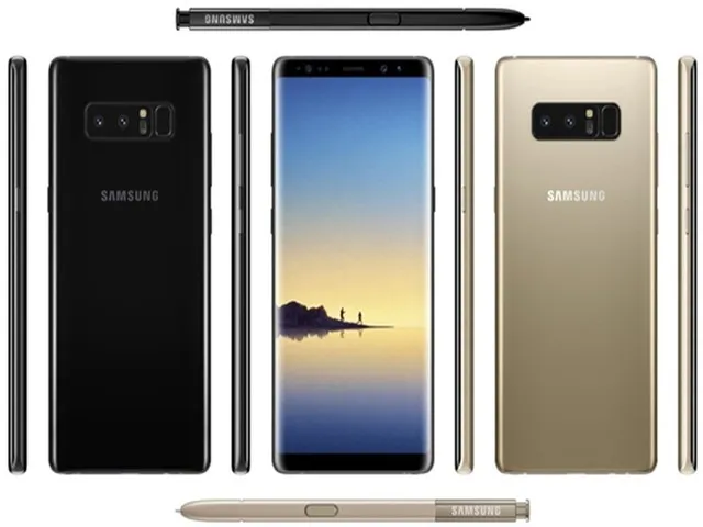 全屏旗舰你选谁？三星Note8再爆渲染图