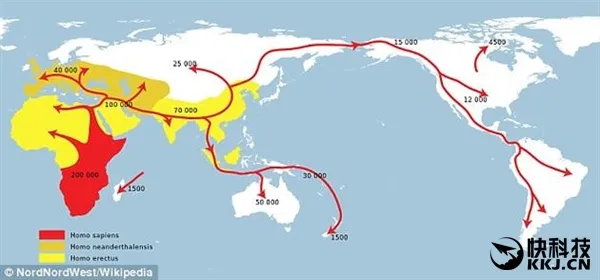 人类进化之谜：74亿人的祖先都来自这个地方