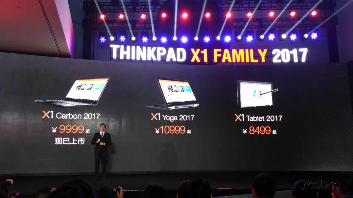 入华25周年的ThinkPad依然偏执，全新 X1 Family 2017发布