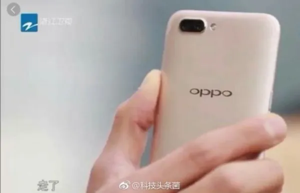 OPPO R11真机现身跑男 外形致敬苹果？