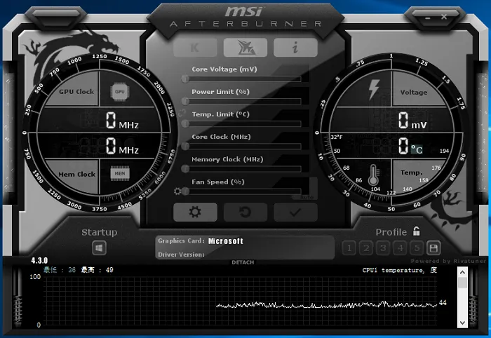 Afterburner 4.3.0正式版发布：完整支持帕斯卡和北极星架构