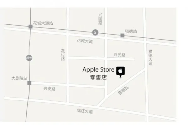 广州第二店：珠江新城Apple Store即将开幕