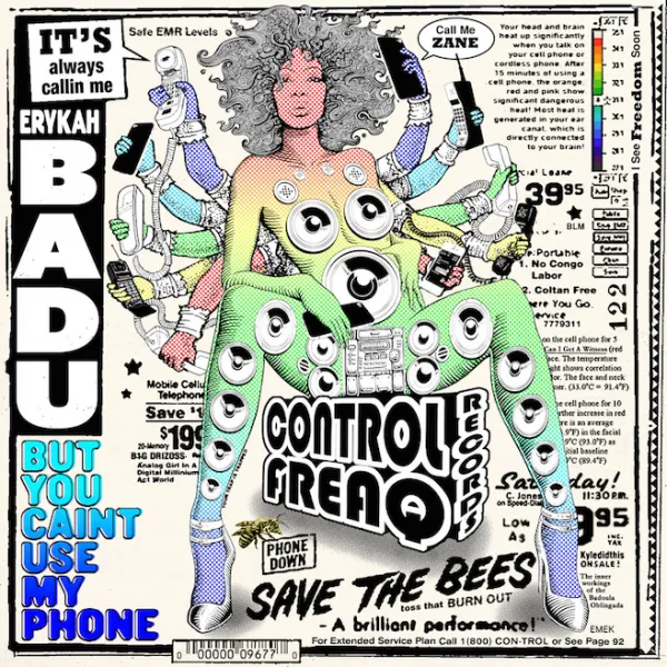 Erykah Badu将推混音大碟：莫非是位深藏不露的手机迷？