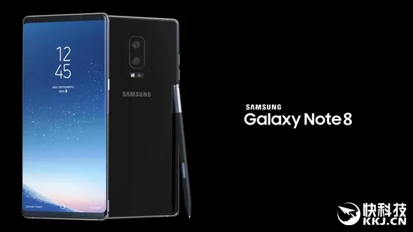 三星Galaxy Note8最逼真概念渲染图：很完美的说