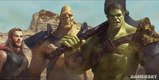 《雷神3：诸神黄昏》大量新剧照：索尔大战绿巨人