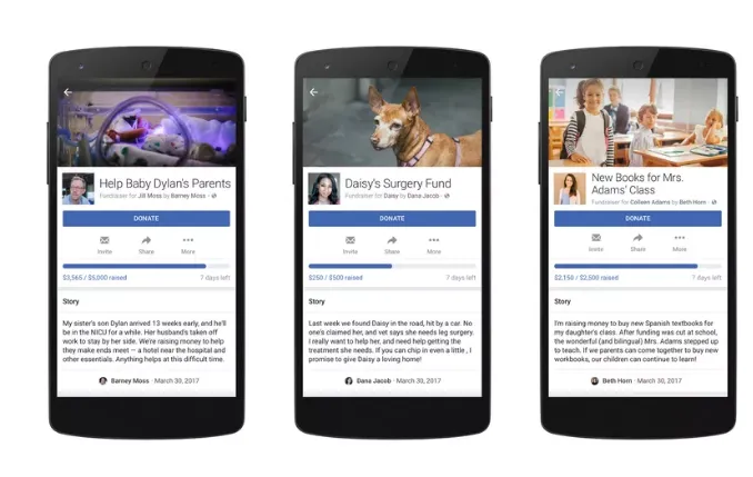 Facebook用“个人筹款”功能克隆了GoFundMe