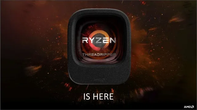 抢占性能巅峰 AMD发布锐龙Threadripper