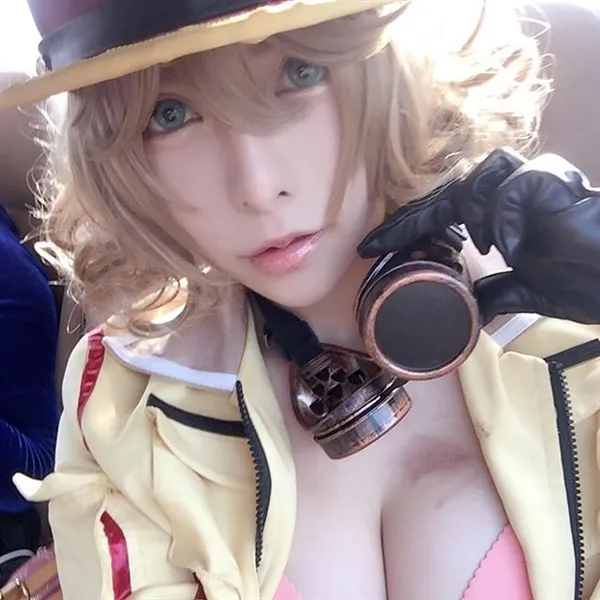 岛妹完美COS《最终幻想》爆乳机械师：身材喷血