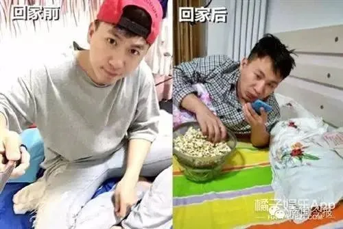 萌妹秒变村姑 回家前后对比照走红