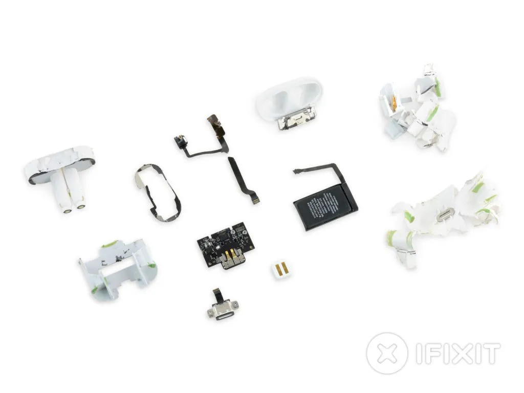 iFixit拆解AirPods：没有修复的可能