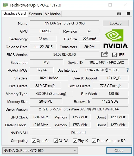 新春贺礼 显卡神器GPU-Z 1.17.0发布