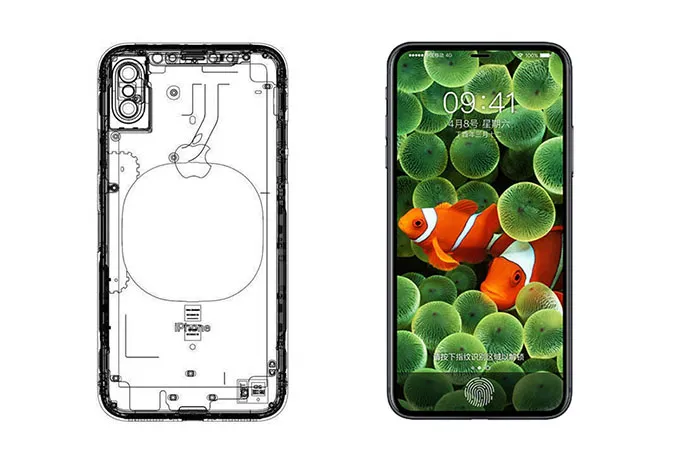 iPhone 8图纸又来了：无线充电、竖立式双摄、3D脸部识别？