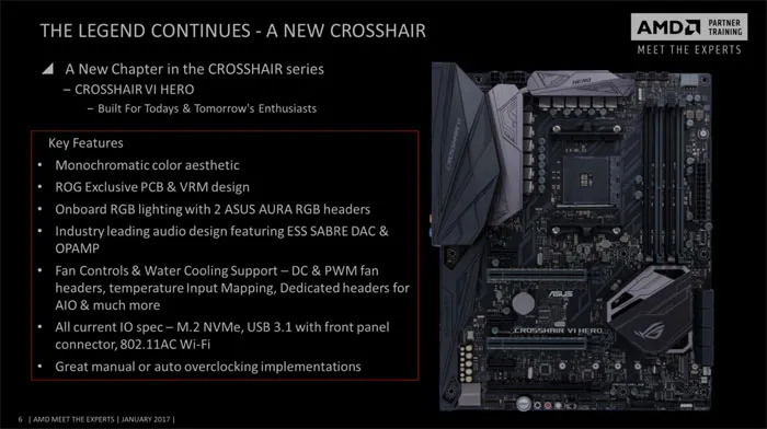 华硕两款AM4主板曝光，Crosshair系列获得久违的更新