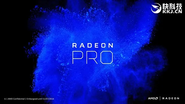 14nm北极星！AMD Radeon Pro WX专业显卡正式发布