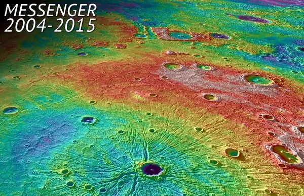 约翰逊航天中心的科学家们解开了水星表面的谜团