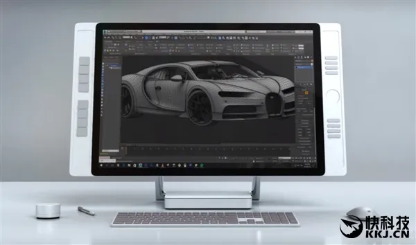 最强一体机！Surface Studio 2概念视频：这尺子真好用