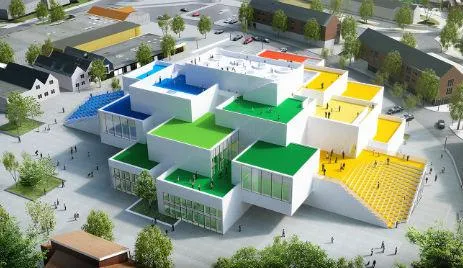 造型宛如大积木 全球唯一乐高体验馆将在丹麦开幕