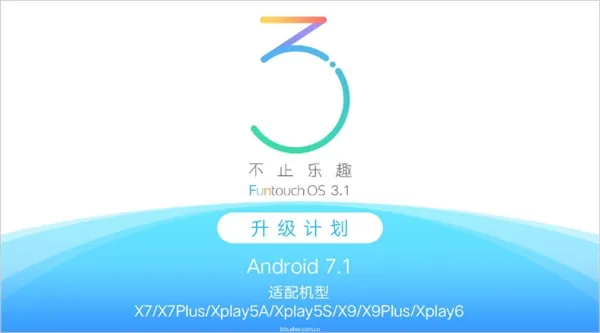 喜迎安卓7.1！vivo公布FunTouch OS 3.1升级计划：这些机型可升