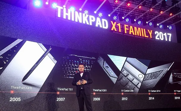 ThinlPad X1家族发布：升级第7代酷睿Carbon 9999元起售