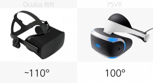 [图]Oculus Rift和PlayStation VR规格参数对比