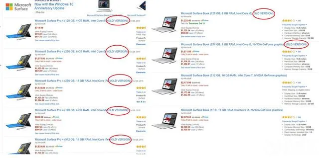 亚马逊忙中出错 泄露微软最新Surface