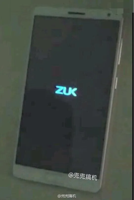 图[]联想ZUK Edge真机清晰近照曝光：四边超窄 屏占残暴