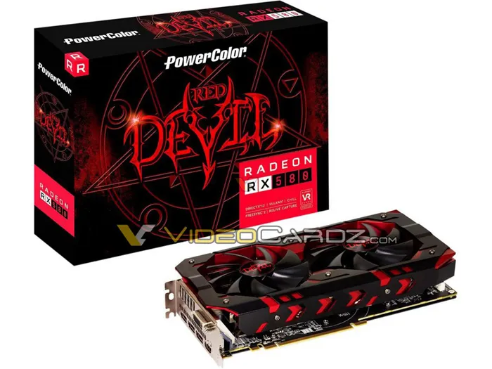 迪兰DEVIL RX 580“恶魔降临”，2.5槽大面包设计