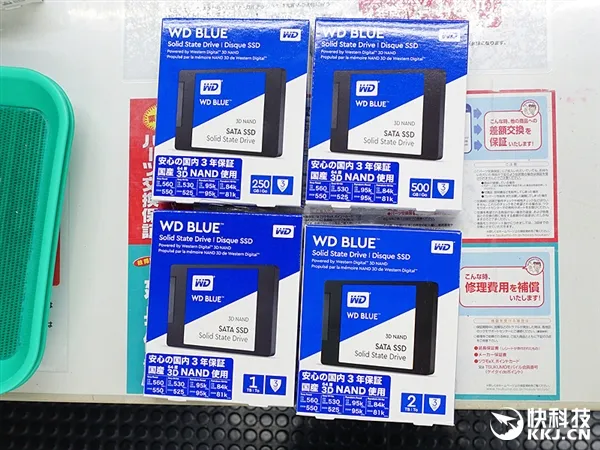 西数64层堆叠Blue SSD开卖：一看价格想哭