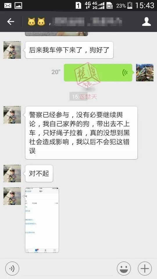 大黄狗被绑车后残忍拖行 司机遭人肉 惨了