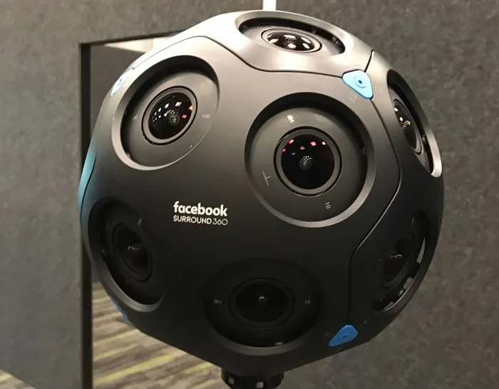 Facebook展示Surround 360家族新成员：顶配可携带24颗摄像头