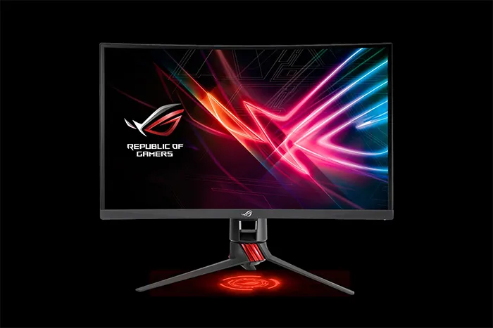 华硕发布ROG Strix XG27VQ显示器：27吋曲面屏、144Hz、FreeSync