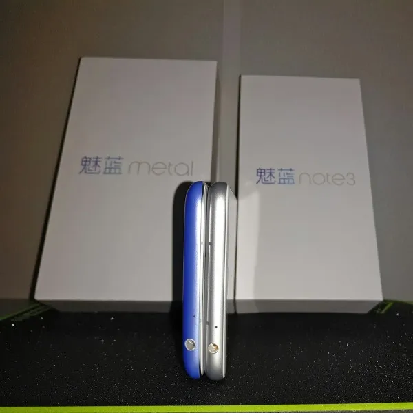 [图+视频]魅蓝note3开箱跑分及与魅蓝metal简单对比