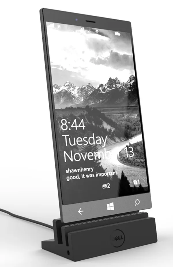 戴尔版Surface Phone曝光：支持Continuum功能