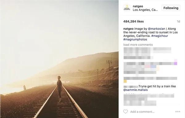 国家地理触众怒：发铁轨人像照片遭全球摄影师炮轰
