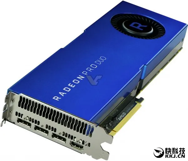 双北极星！AMD发布全新Radeon Pro Duo：32GB显存