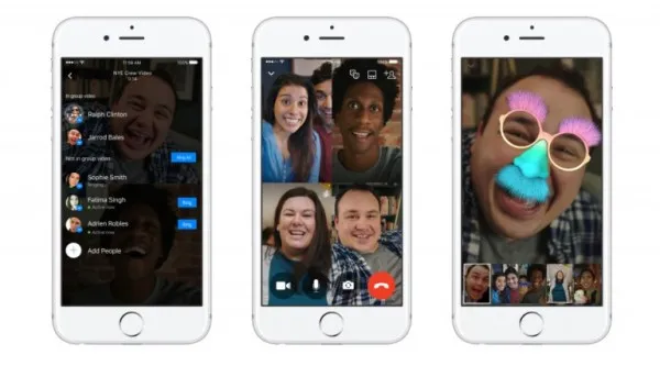 Facebook在Messenger中推出视频群聊功能