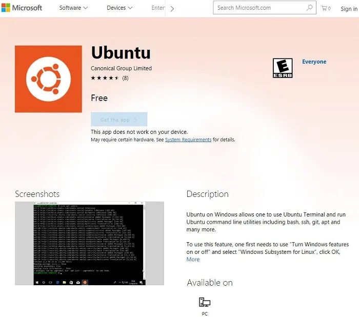 Ubuntu 16.04 LTS现已登陆Windows Store