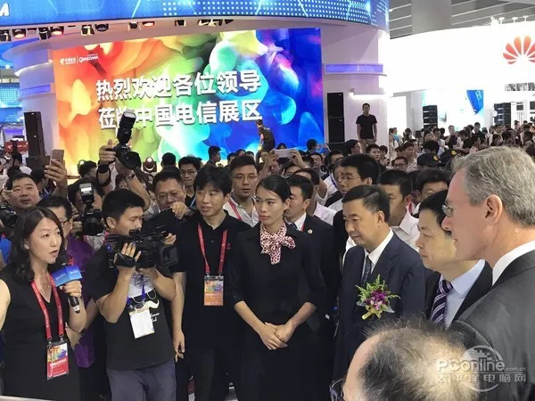 2017年中国电信天翼展览开幕：5G物联网依旧热