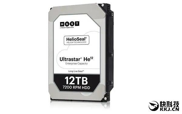 全球第一款12TB！西部数据HGST UltraStar He12硬盘正式出货